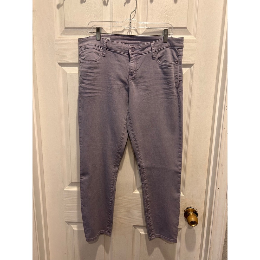 Gap 1969 Always Skinny Jeans Womens 32/14r Lavender Purple Stretch Denim SPR12